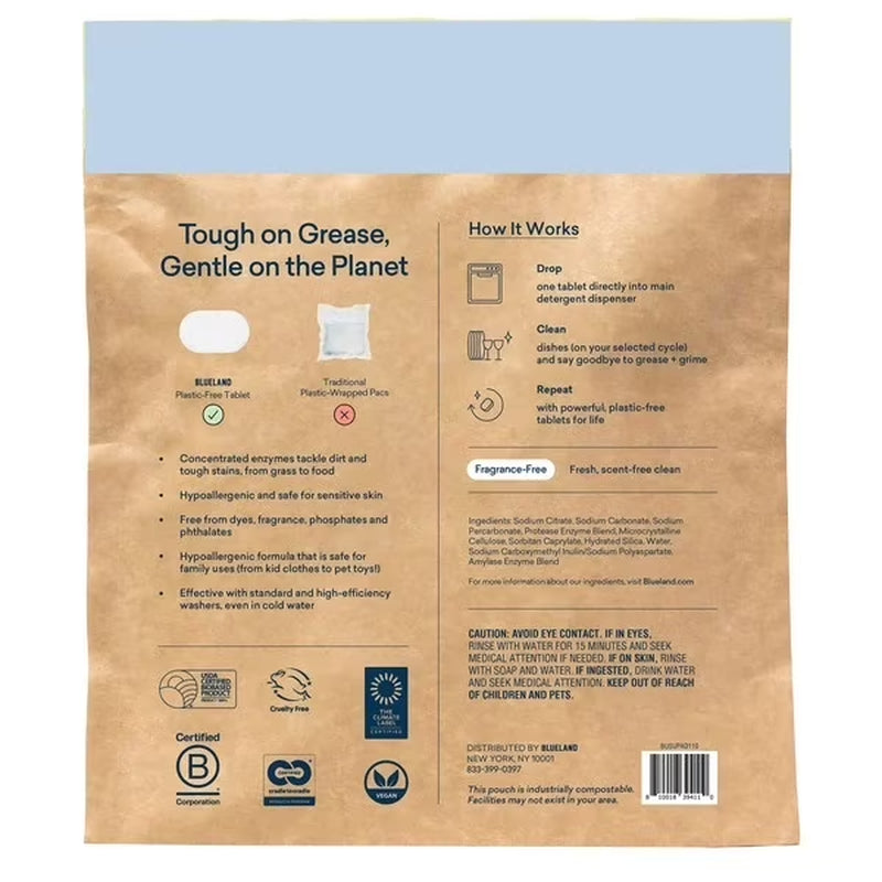 Dishwasher Detergent Tablets, 110 Count