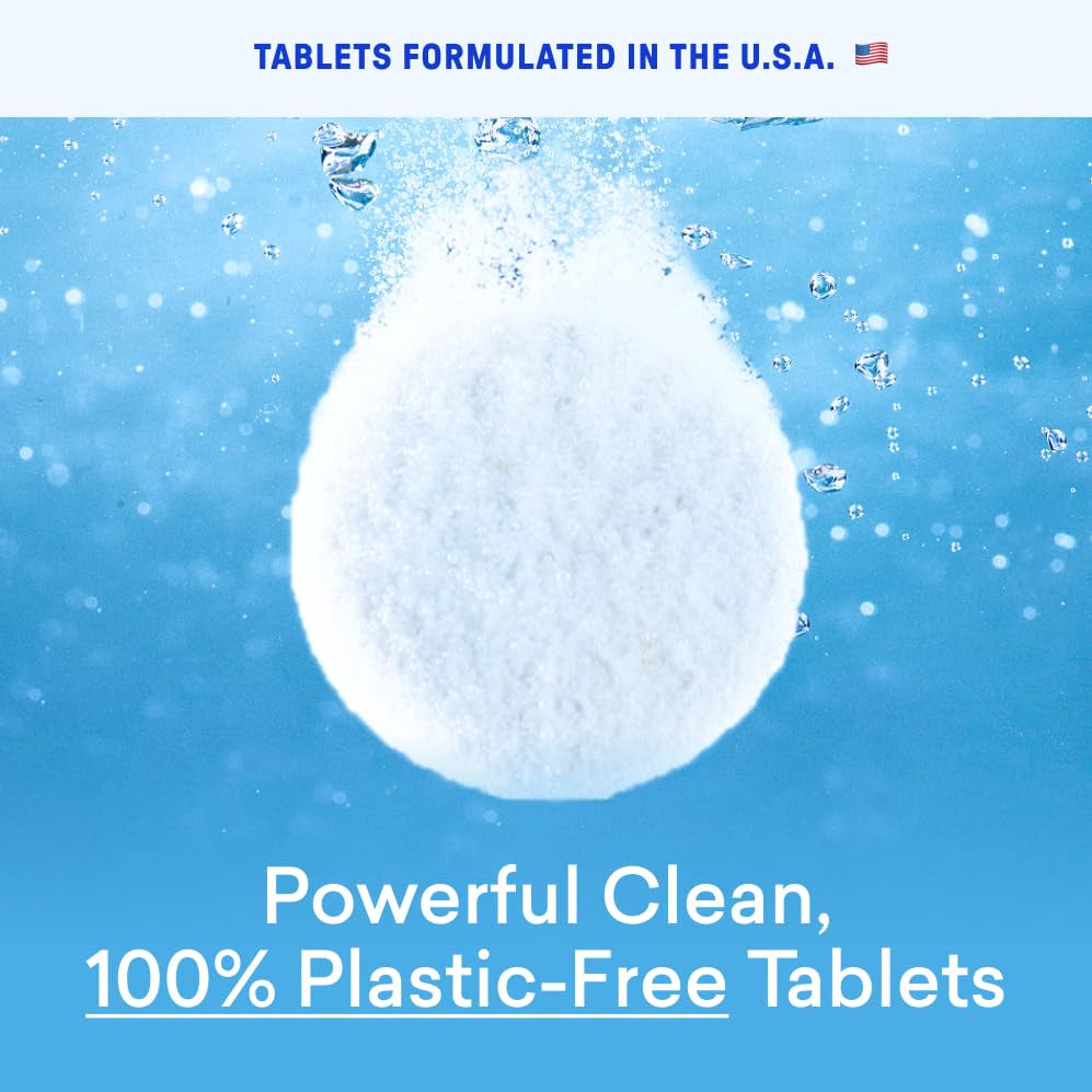 Foaming Hand Soap Refill Tablets, 10-Pack, Perrine Lemon Scent, Eco Friendly Cleaning Products, 10 X 9 Fl Oz