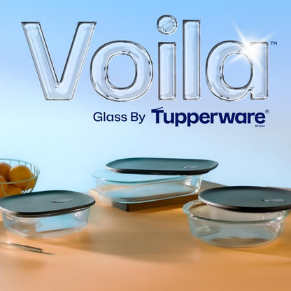 Voila Glass Square Food Storage – Baking Dish, 1.7 Qt / 1.6 L