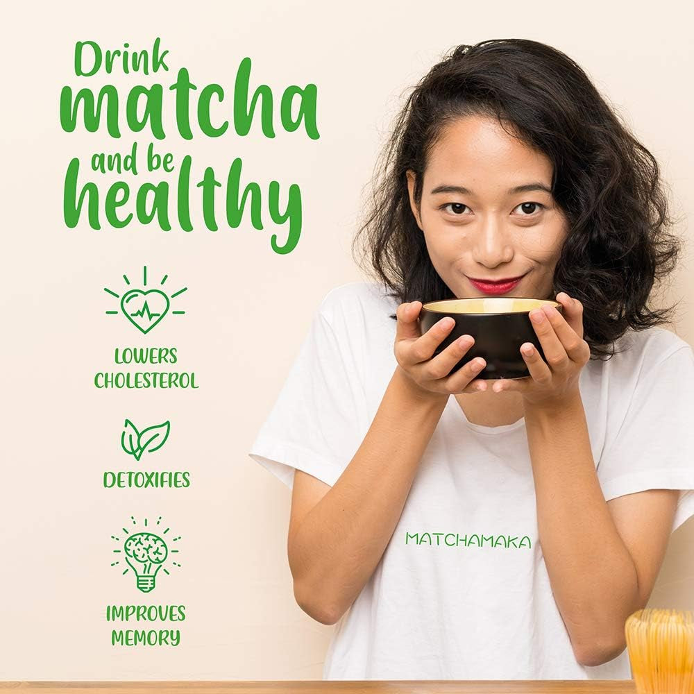 Premium Matcha Green Tea Whisk - 100 Prong -  Traditional Japanese Bamboo Matcha Whisk - Green Tea, Matcha Latte, Matcha Ceremonial Powder, Matcha Tea - the Perfect Matcha Ceremony Whisk
