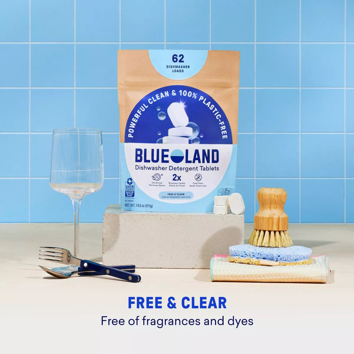 Blueland Dishwasher Detergent Tablets