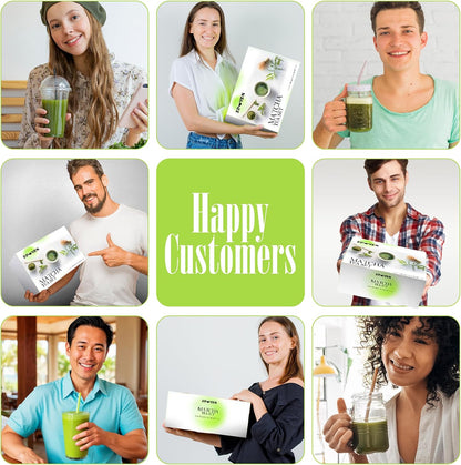 Matcha Whisk Set, 8-Piece Japanese Matcha Set - Ceremony Matcha Set with Matcha Sifter, Matcha Bowl, Whisk Holder, Matcha Whisk, Scoop & Magnetic Gift Box for Matcha Lovers - Matcha Kit