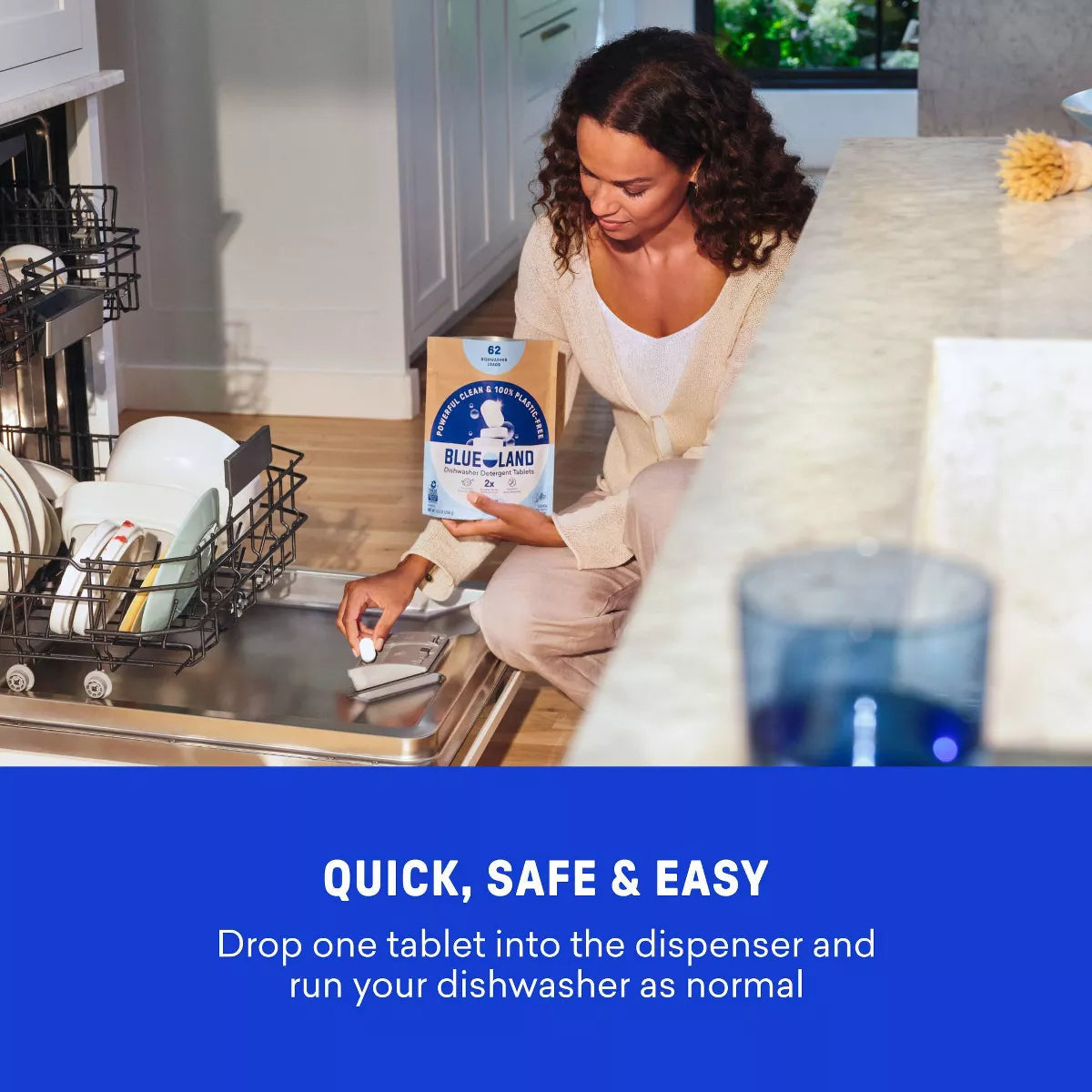 Blueland Dishwasher Detergent Tablets