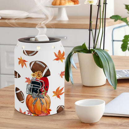 Fall Decorations for Home, Fall Wax Melt Warmer, Football Decor | Football, Autumn Decor, Pumpkin Decorations, Kitchen, Bathroom, Farm Housewarming Gifts